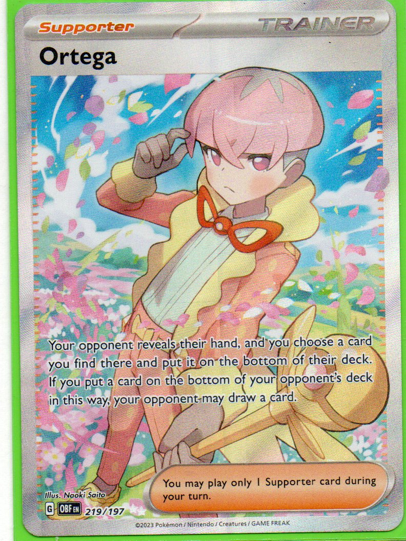 Ortega 219 ultra rare Ingles