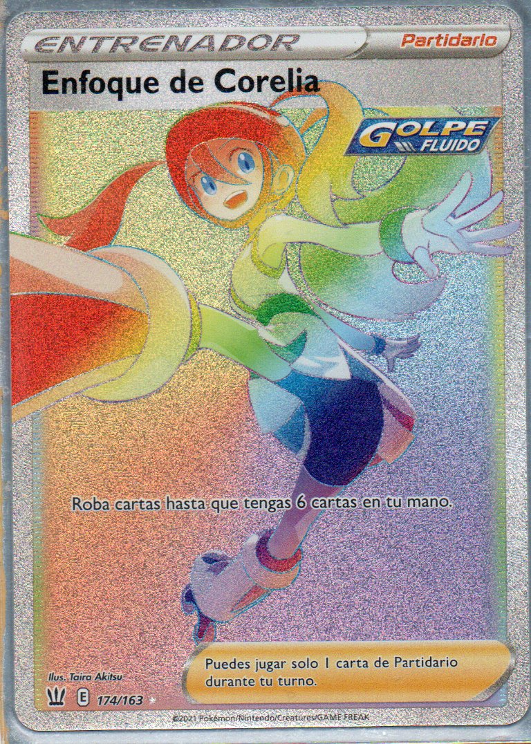 Enfoque de Corelia 174 Secret rare Español