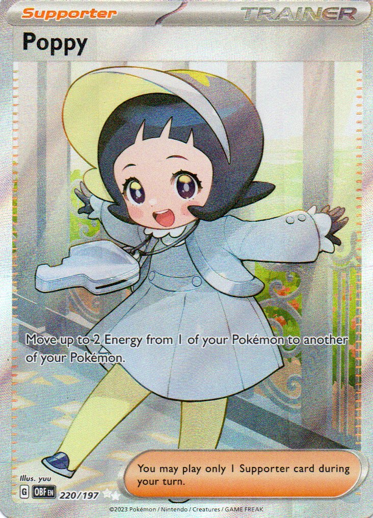 Poppy 220 ultra rare Ingles