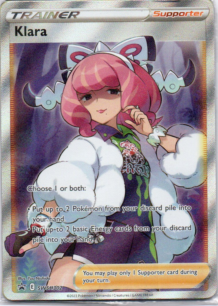 Klara SWSH302 ultra rare Ingles