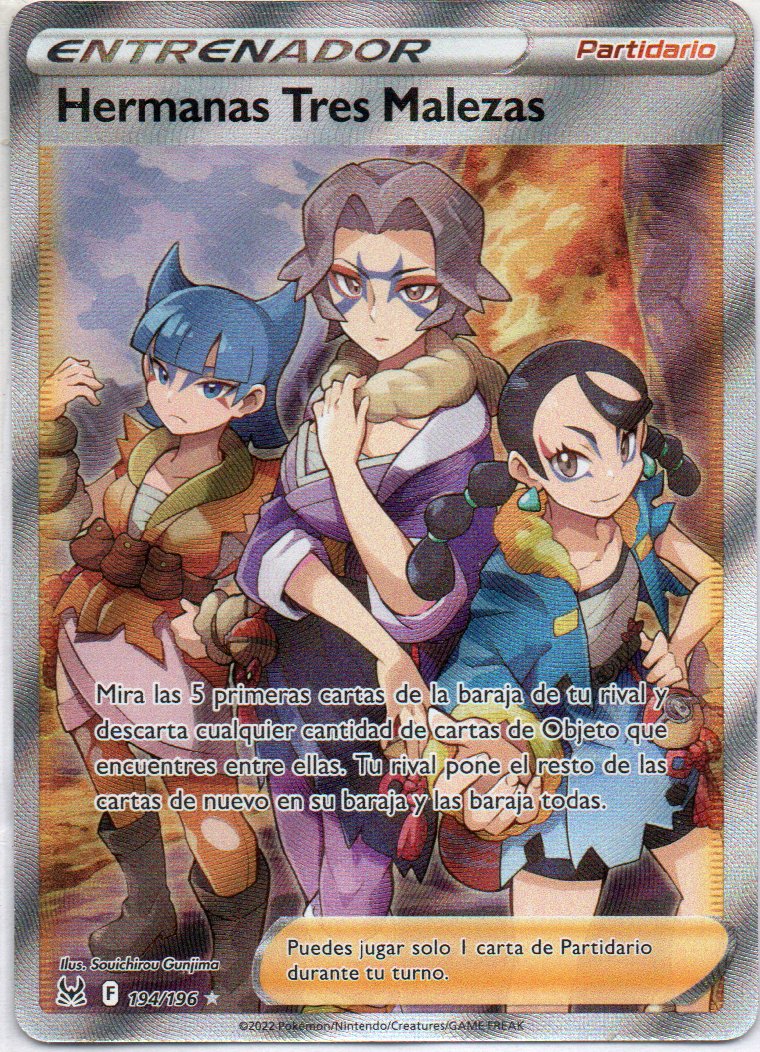 Hermanas Tres Malezas 194 ultra rare Español