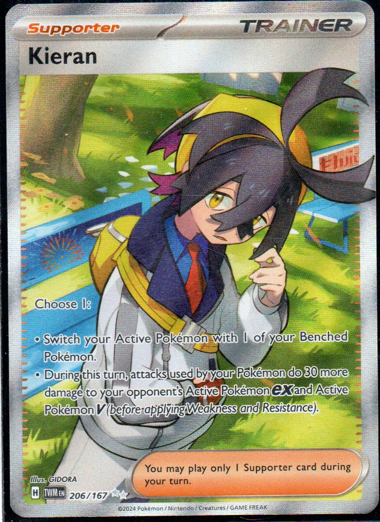 Kieran 206 Ultra rare Ingles
