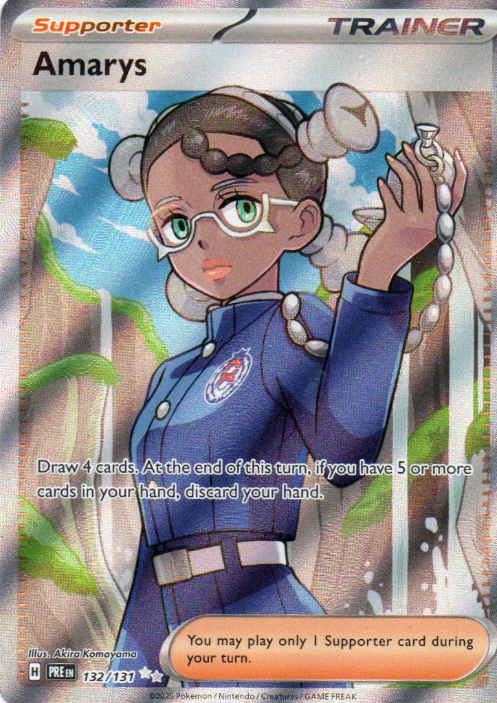 Amarys 132 Ultra rare Ingles