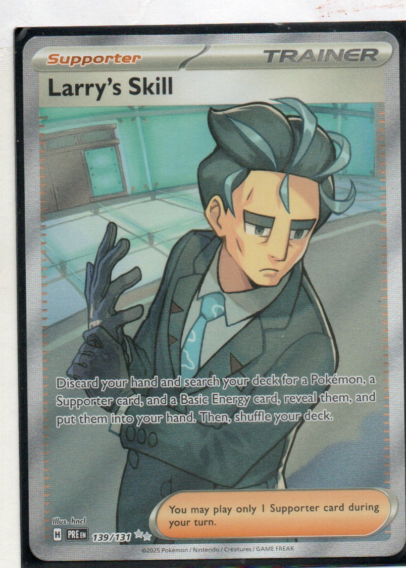 Larry´s Skill 139 Ultra rare Ingles