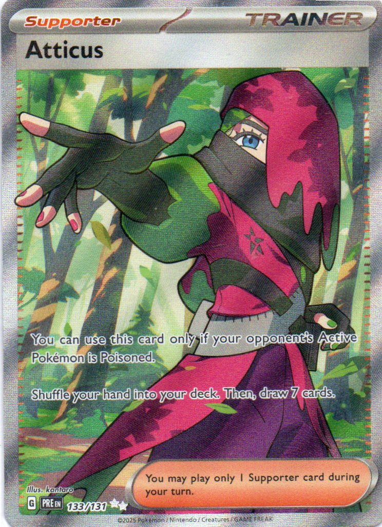 Atticus 133 Ultra rare Ingles