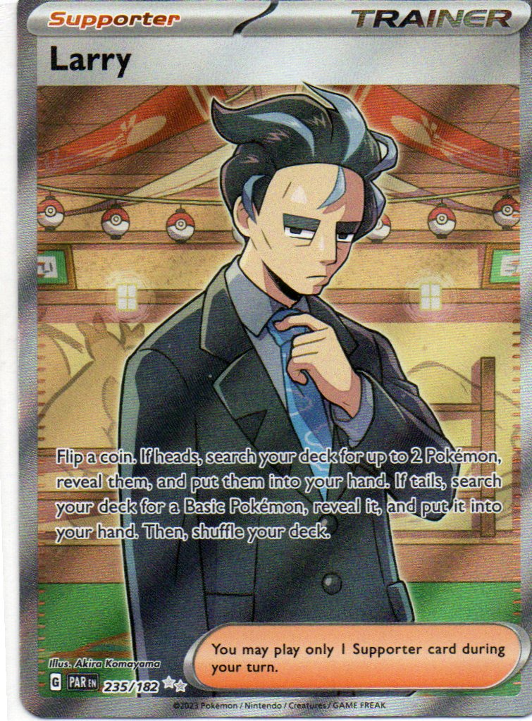 Larry 235 Ultra rare Ingles