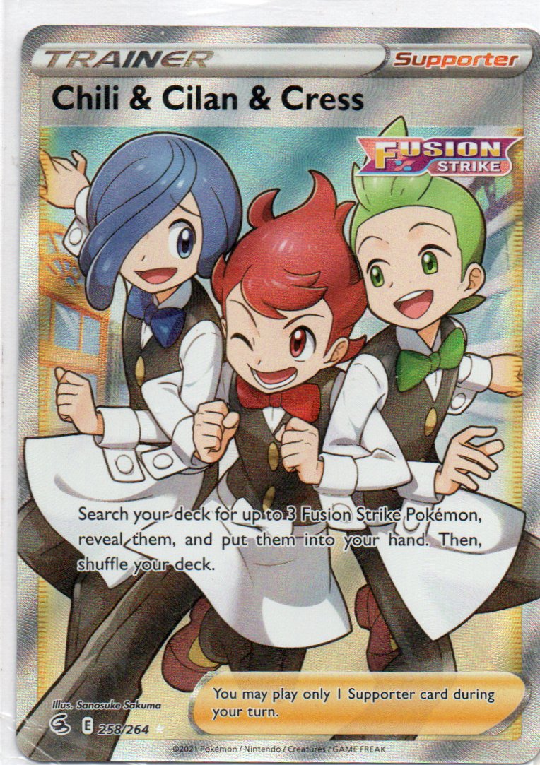 Chili & Cilan & Cress 258 Ultra rare Ingles