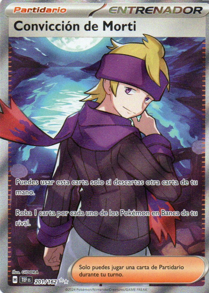 Conviccion de Morti 201 Ultra rare Español