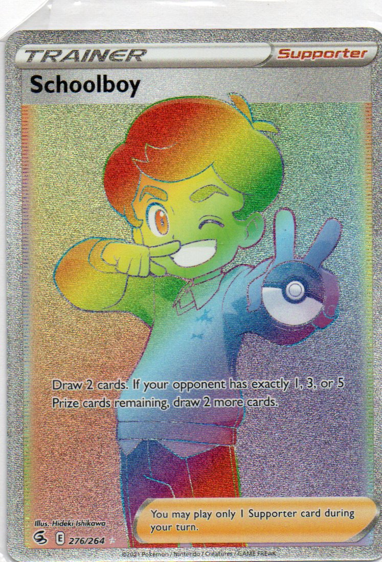 Schoolboy 276 Secret rare Ingles