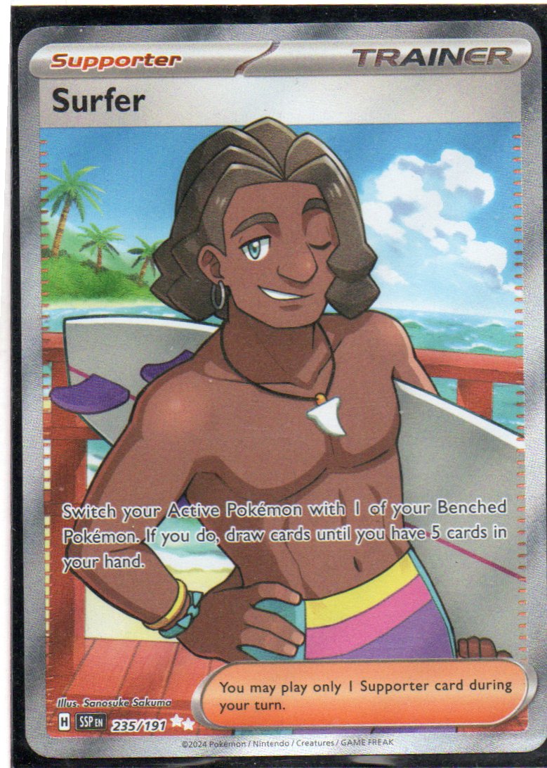 Surfer 235 Ultra rare Ingles