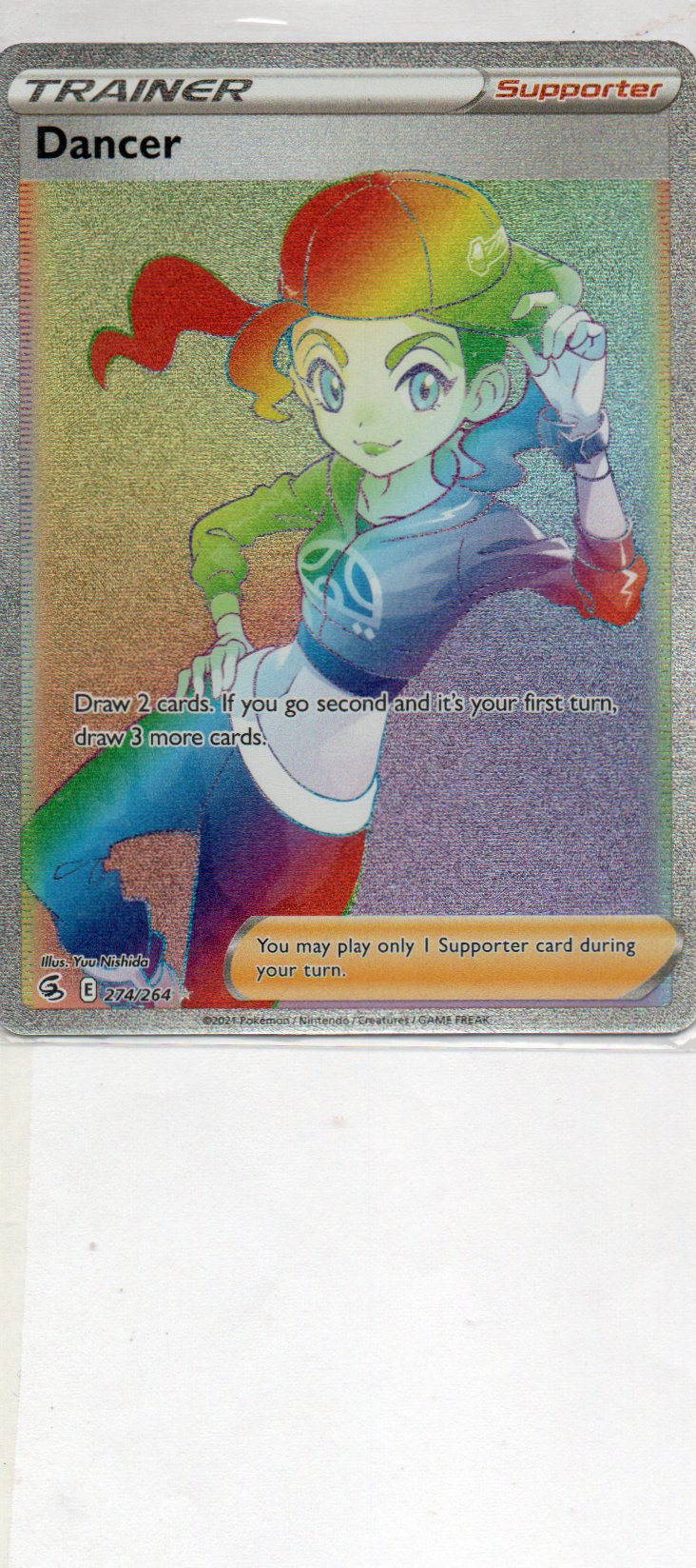 Dancer 274 Secret rare Ingles