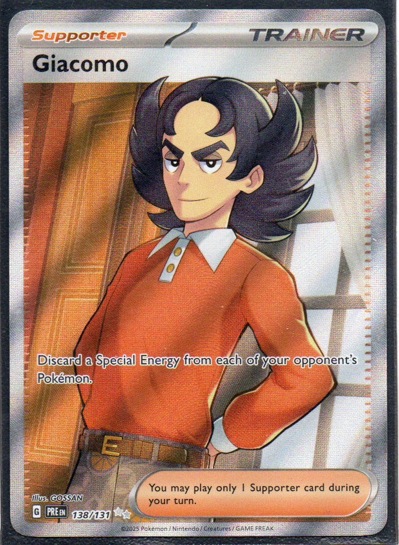 Giacomo 138 Ultra rare Ingles