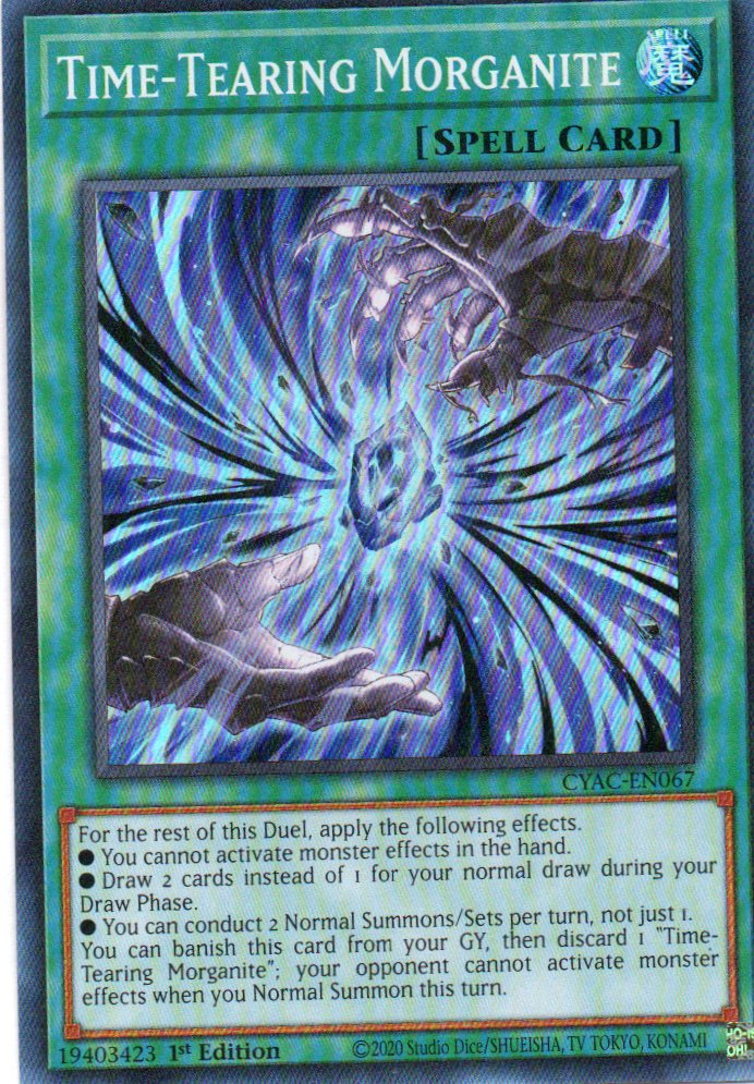 Time-Tearing Morganite  CYAC-EN067 Super rare