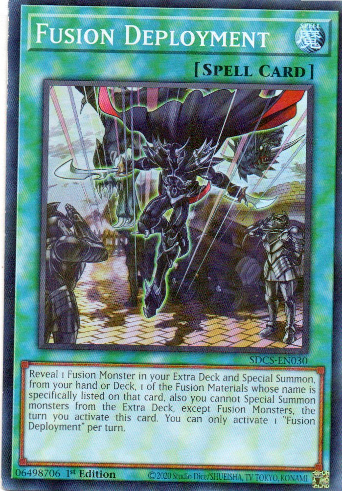 Fusion Deployment  SDCS-EN030 Super rare