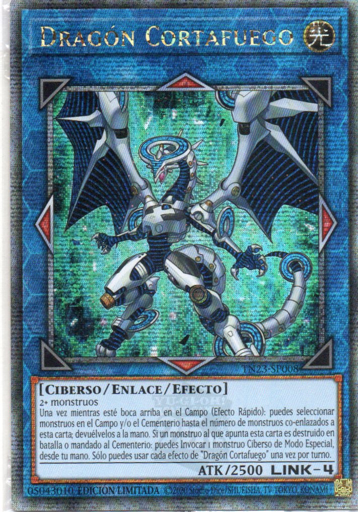 Dragon Cortafuego  TN23-SP008 Quarter rare