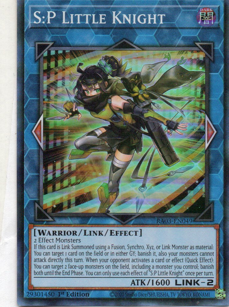 S:P Little Knight  RA03-EN049 Super rare