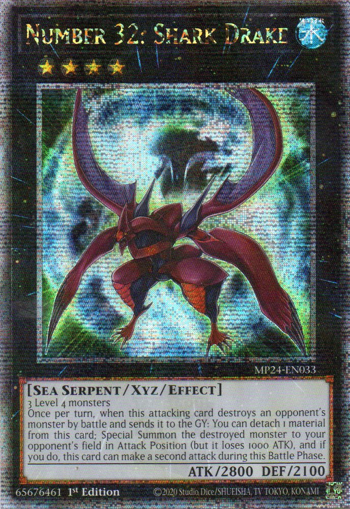 Number 32: Shark Drake  MP24-EN033 Quarter rare