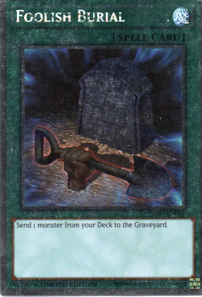 Foolish Burial  NKRT-EN028 Platinum rare