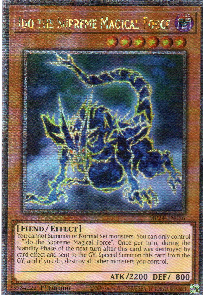 Ido the Supreme Magical Force  MP24-EN026 Quarter rare