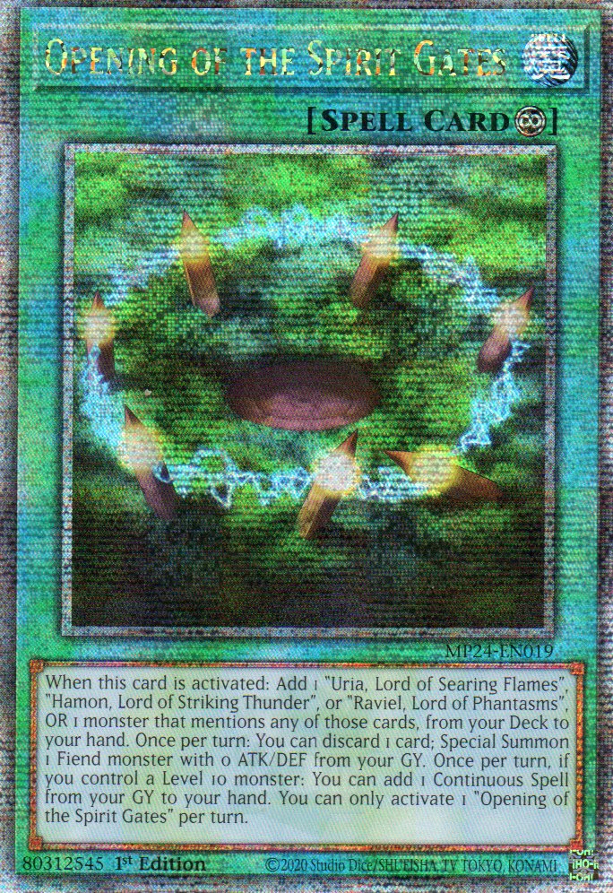Opening of the Spirit Gates  MP24-EN019 Quarter rare