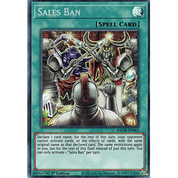 Sales Ban  BACH-EN063 Secret rare