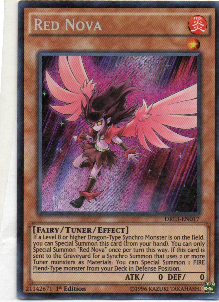 Red Nova  DRL3-EN017 Secret rare