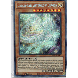 Galaxy-Eyes Afterglow Dragon  LDS2-EN052 Secret rare