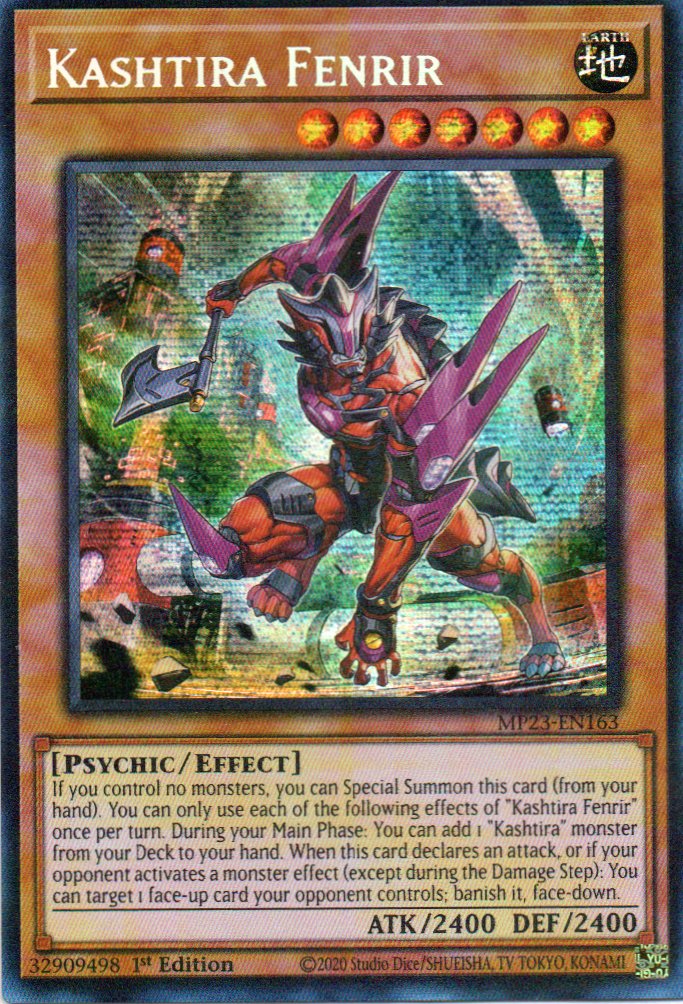 Kashtira Fenrir  MP23-EN163 Secret rare