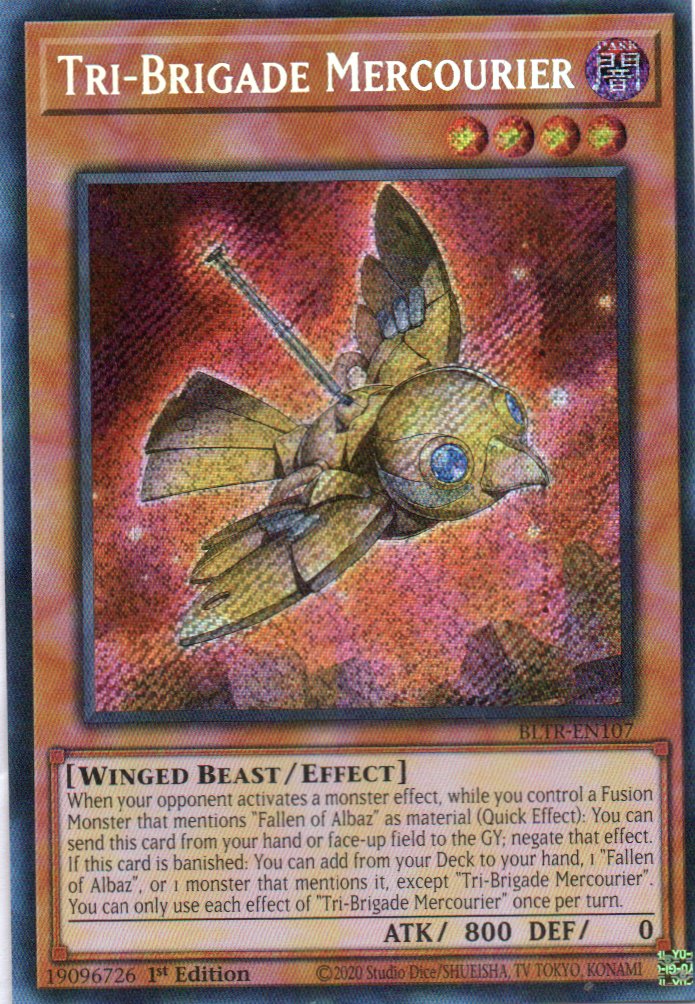 Ti-Brigade Mercourier  BLTR-EN107 Secret rare
