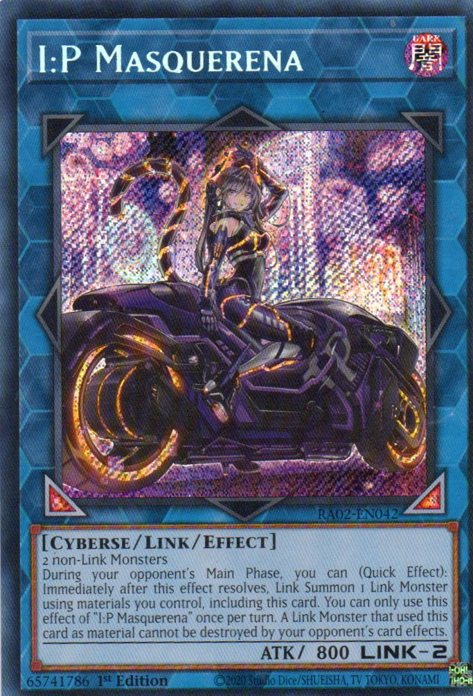 I:P Masquerena  RA02-EN042 Secret rare