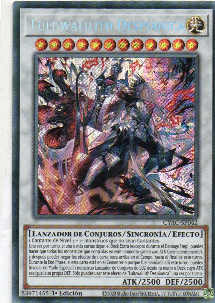 Luluwalilith Despianica CYAC-SP042 Secret rare