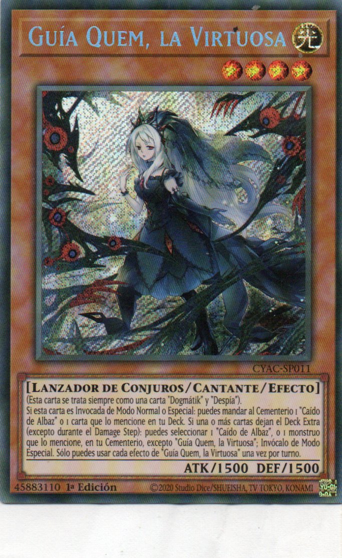 Guia Quem, la Virtuosa CYAC-SP011 Secret rare