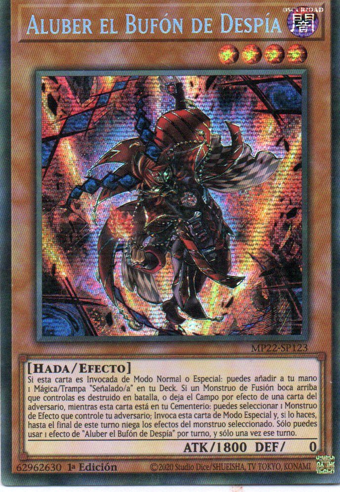 Aluber el Bufon de Despia MP22-SP123 Secret rare