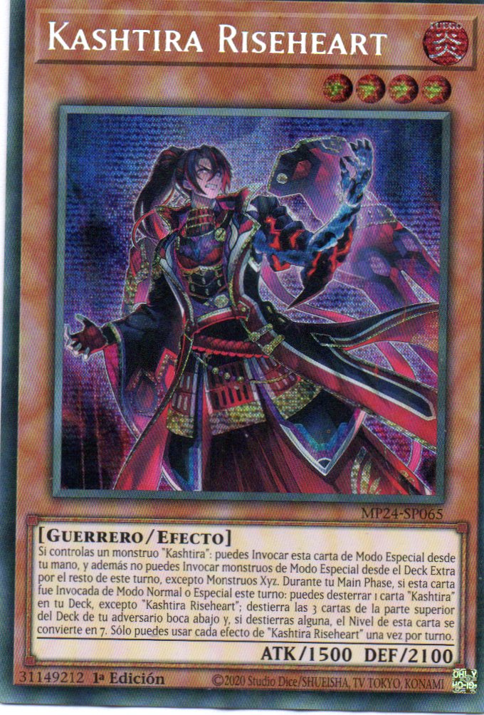 Kashtira Riseheart MP24-SP065 Secret rare