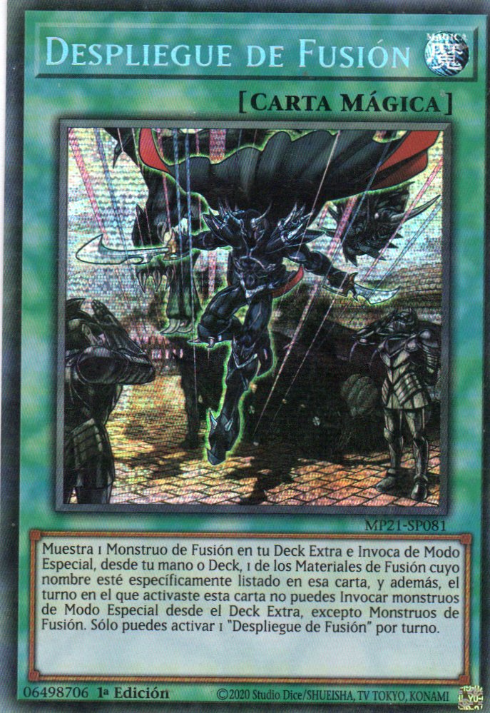 Despliegue de Fusion MP21-SP081 Secret rare