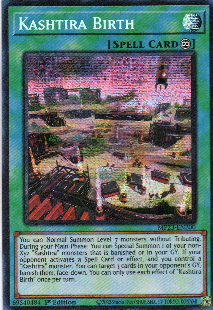 Kashtira Birth MP23-EN200 Secret rare
