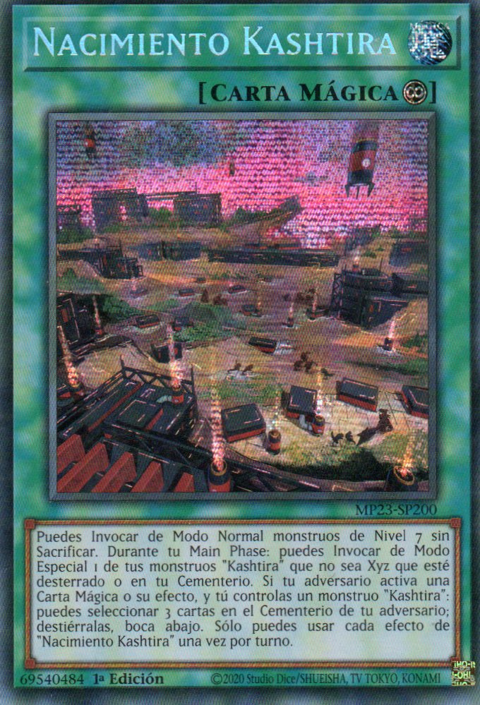 Nacimiento Kashtira MP23-SP200 Secret rare