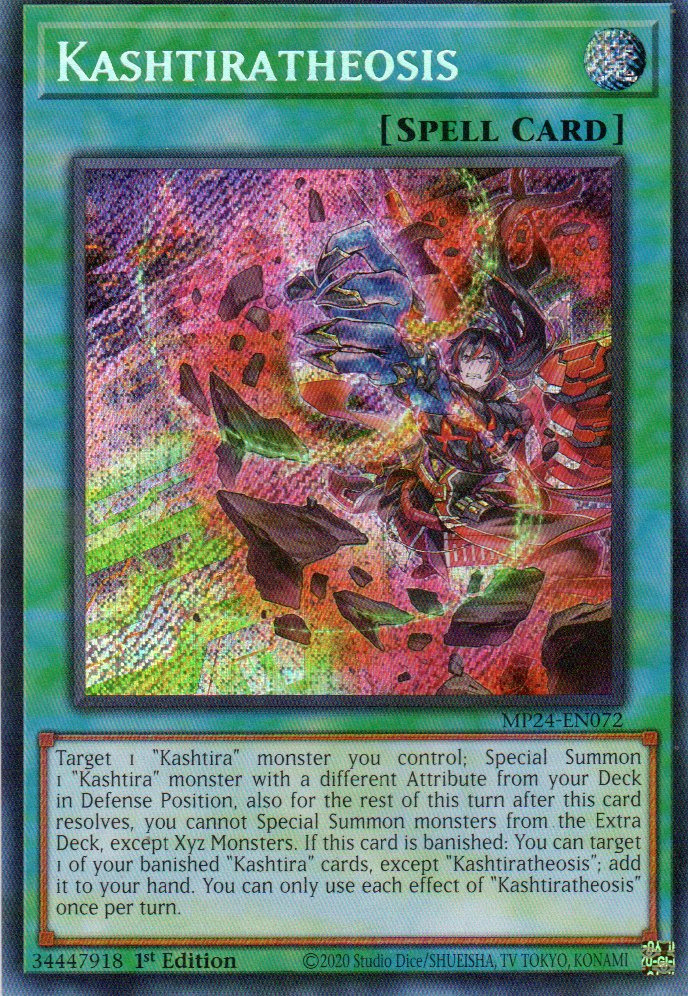 Kashtiratheosis MP24-EN072 Secret rare