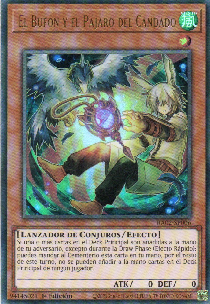 El Bufon y el Pajaro del Candado RA02-SP006 Ultra rare