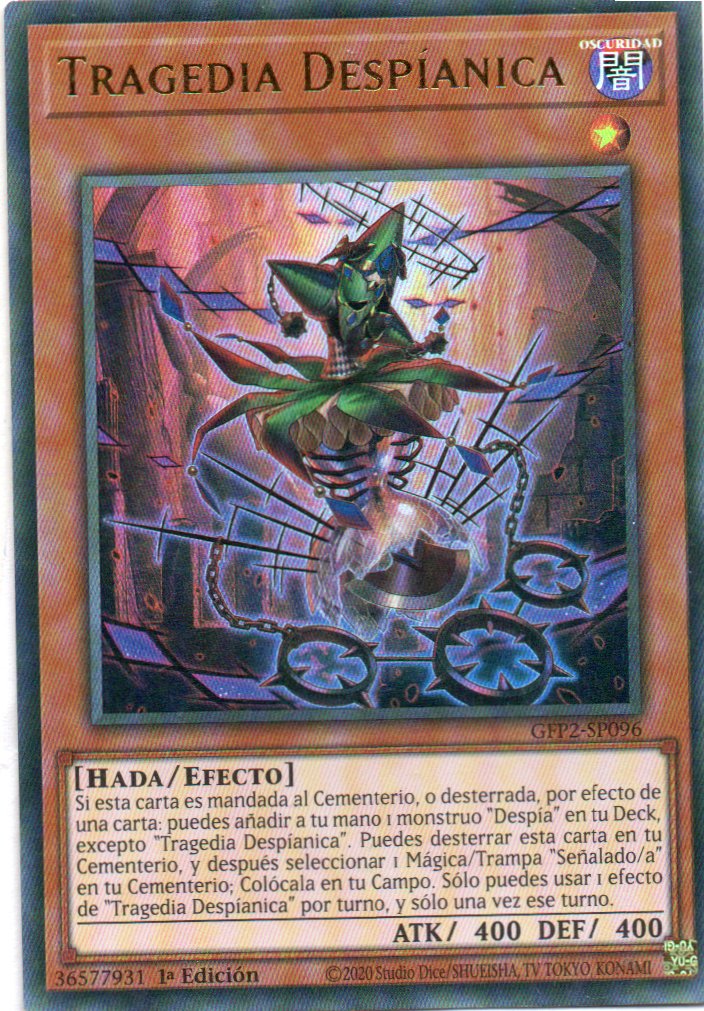 Tragedia Despianica GFP2-SP096 Ultra rare