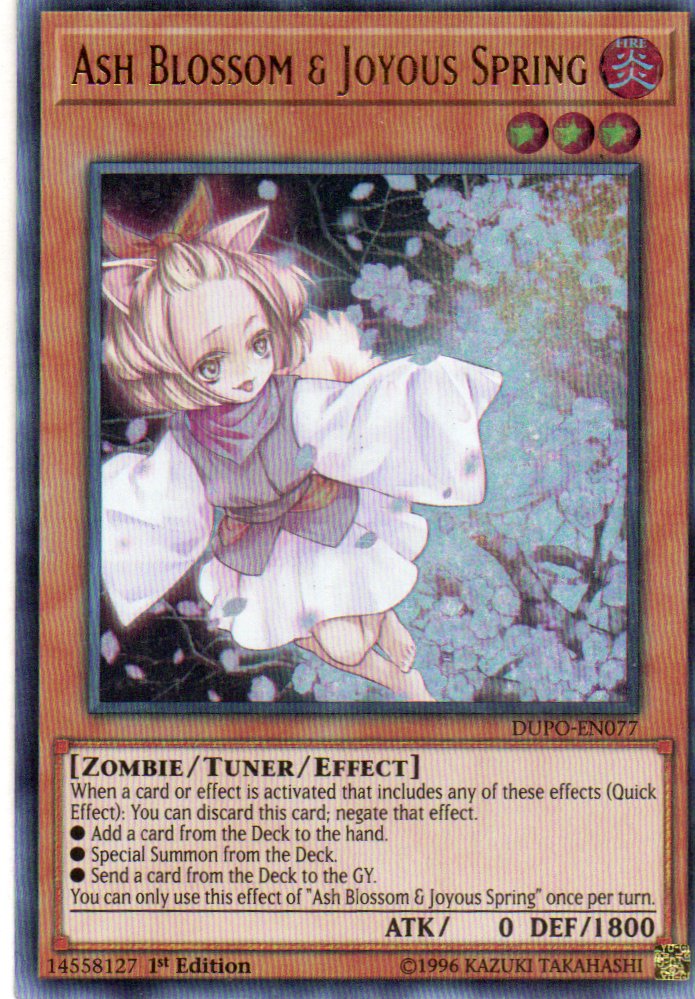 Ash Blossom & Joyous Spring DUPO-EN077 Ultra rare