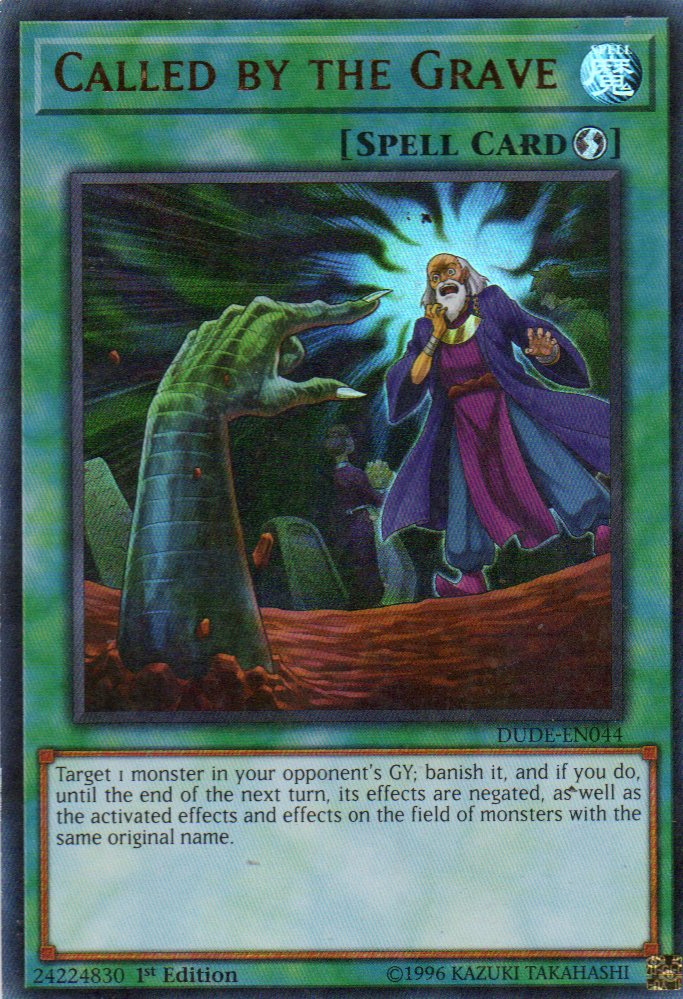 Called by the Grave DUDE-EN044 Ultra rare