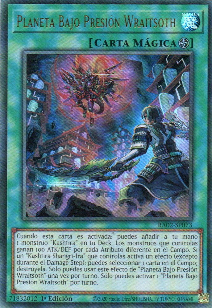 Planeta Bajo Presion Wraitsoth RA02-SP073 Ultra rare