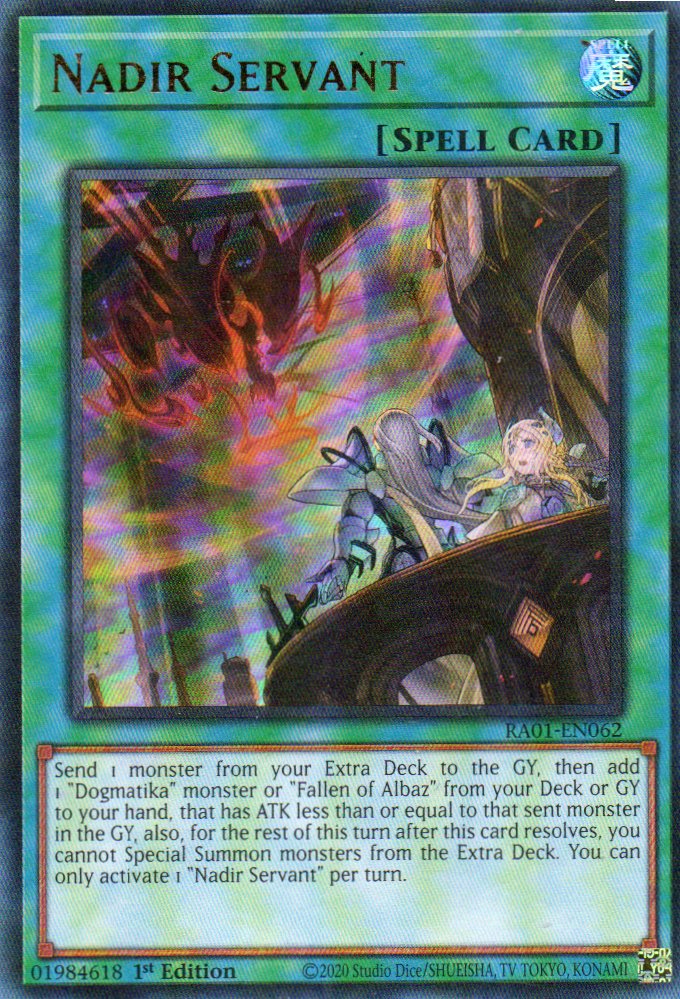 Nadir Servant RA01-EN062 Ultra rare