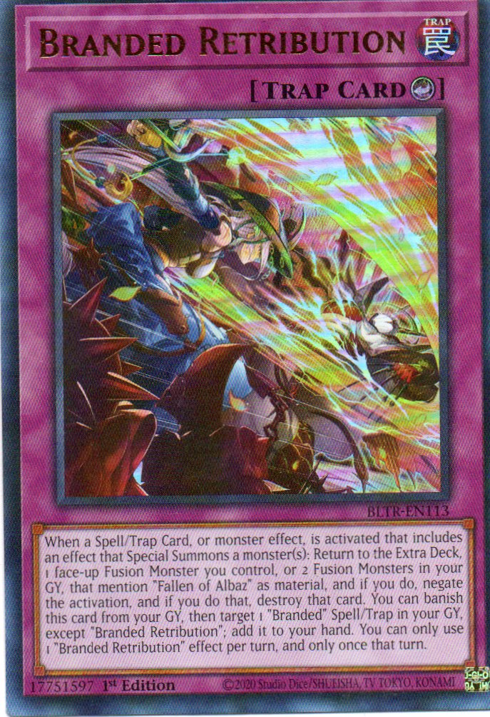 Branded Retribution BLTR-EN113 Ultra rare