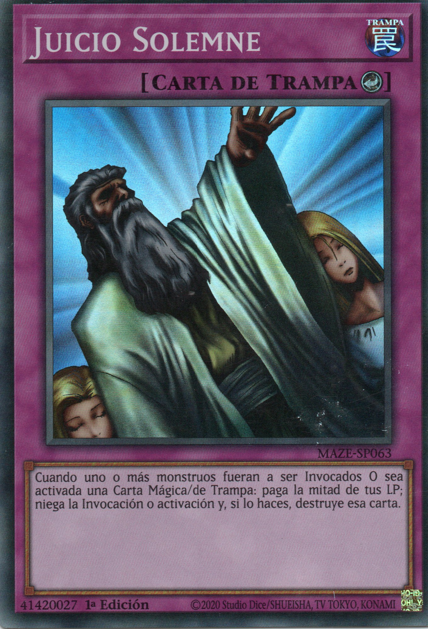 Juicio Solemne MAZE-SP063 Super rare