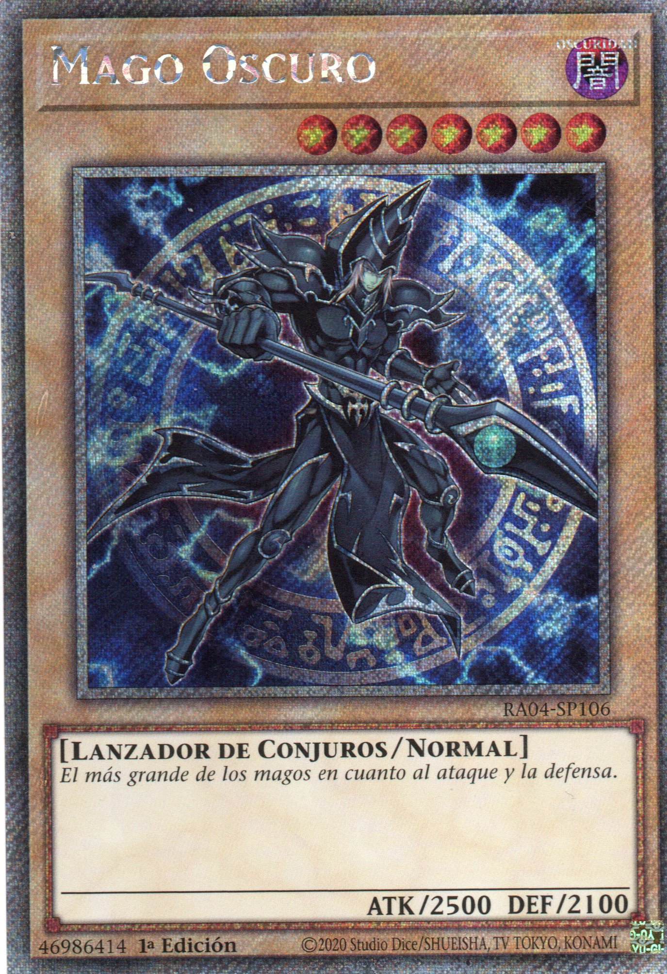 Mago Oscuro RA04-SP106 Platinum rare