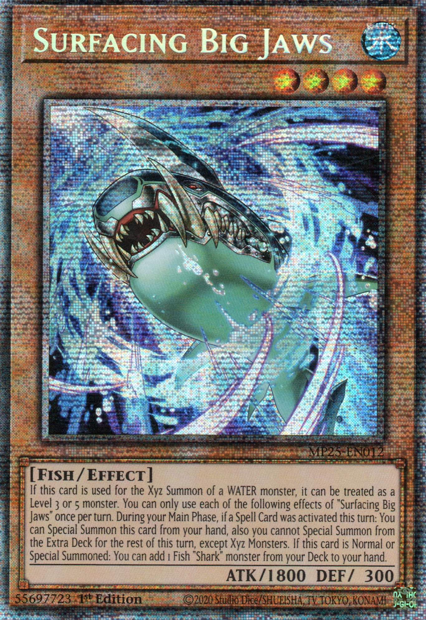 Surfacing Big Jaws MP25-EN012 Starlight rare