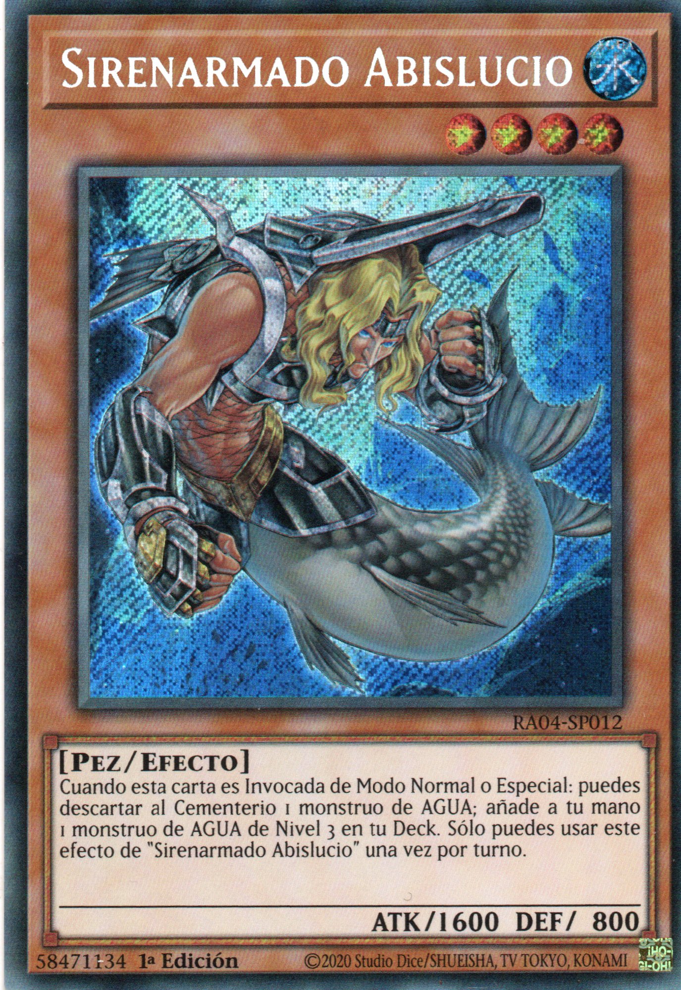 Sirenarmado Abislucio RA04-SP012 Secret rare