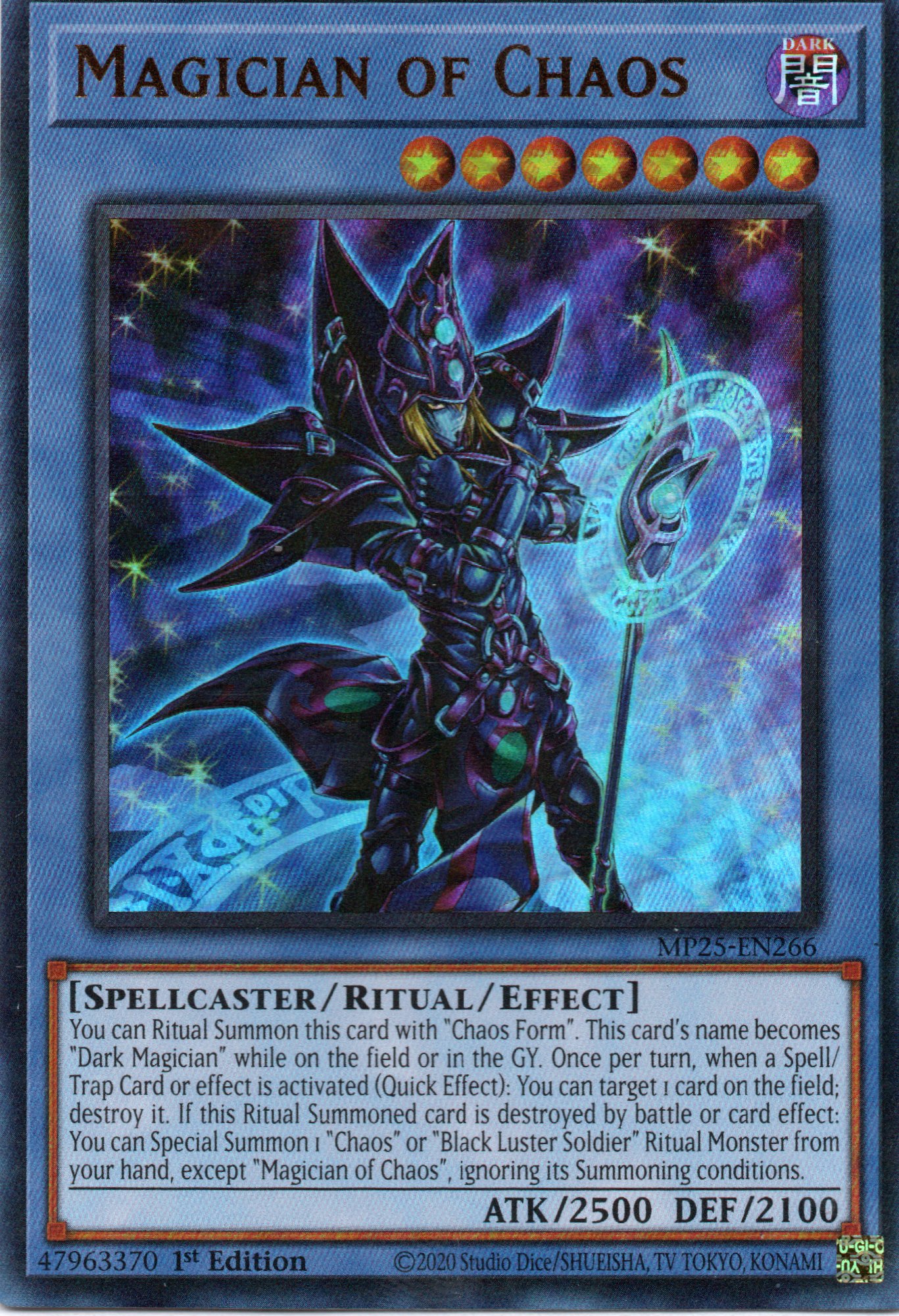 Magician of Chaos MP25-EN266 Ultra rare